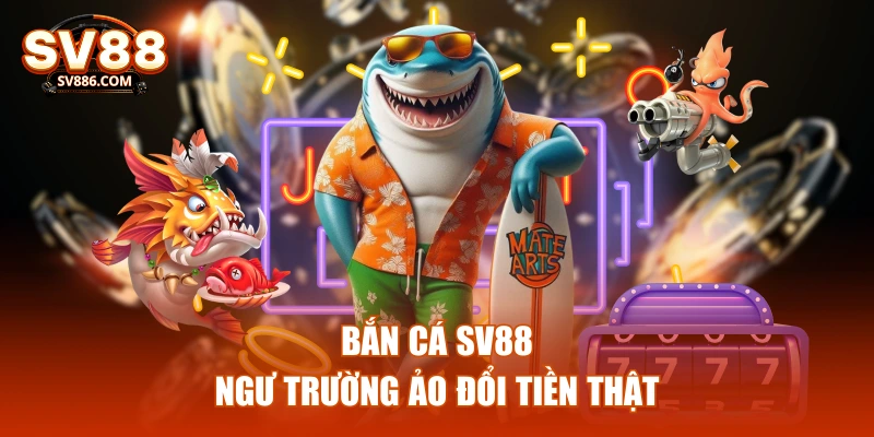Bắn cá SV88 - ngư trường ảo đổi tiền thật