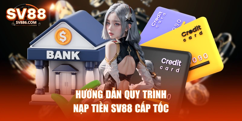 Hướng dẫn quy trình nạp tiền SV88 cấp tốc