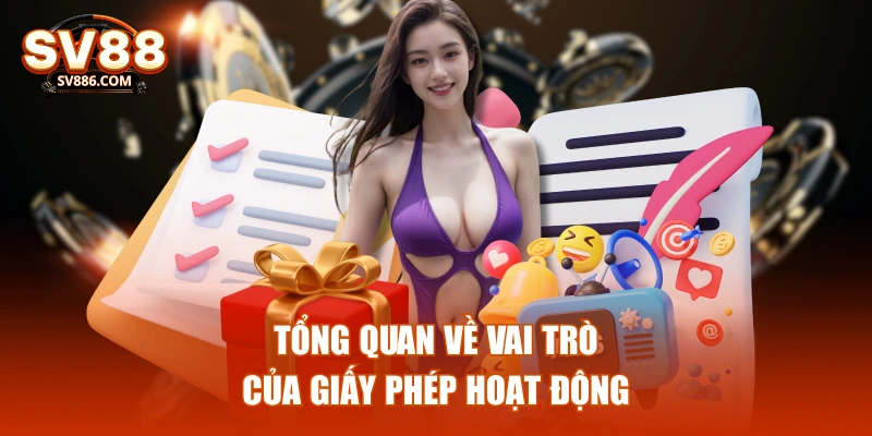 Tổng quan về vai trò của giấy phép hoạt động