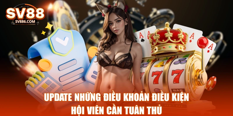 Update những điều khoản điều kiện hội viên cần tuân thủ